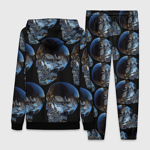 Женский костюм Vanguard skull pattern 2022 / 3D-Черный – фото 2