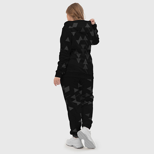 Женский костюм Тигр стиль Low poly / 3D-Черный – фото 5