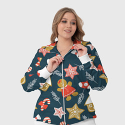 Женский 3D-костюм Merry Christmas!!!, цвет: 3D-белый — фото 2