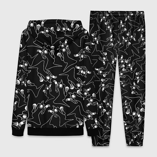 Женский костюм KIZARU HAUNTED FAMILY ПАТТЕРН / 3D-Черный – фото 2