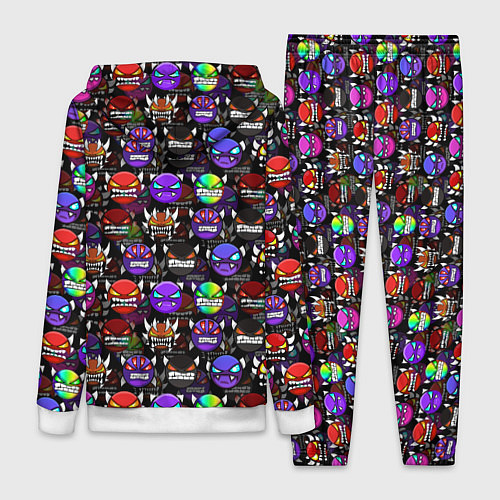 Женский костюм Geometry Dash: Heroes / 3D-Белый – фото 2