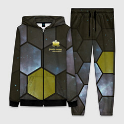 Женский 3D-костюм JWST space cell theme, цвет: 3D-черный