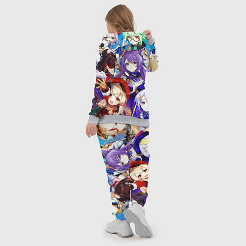 Женский костюм ГЕРОИ ИГРЫ GENSHIN IMPACT / 3D-Меланж – фото 5
