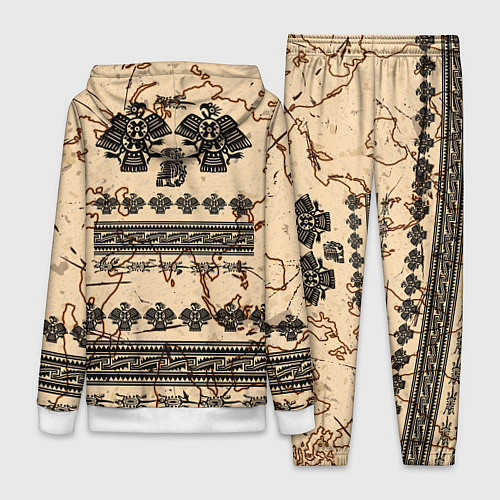 Женский костюм AztecsАцтеки / 3D-Белый – фото 2