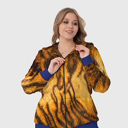 Женский 3D-костюм Шкура тигра 2022, цвет: 3D-синий — фото 2
