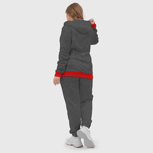 Женский костюм Крутой тигр cool tiger / 3D-Красный – фото 5
