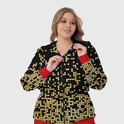 Женский 3D-костюм Fashion Pattern 2028, цвет: 3D-красный — фото 2