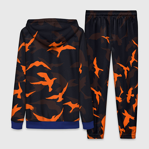 Женский костюм Стая Воронов / 3D-Синий – фото 2