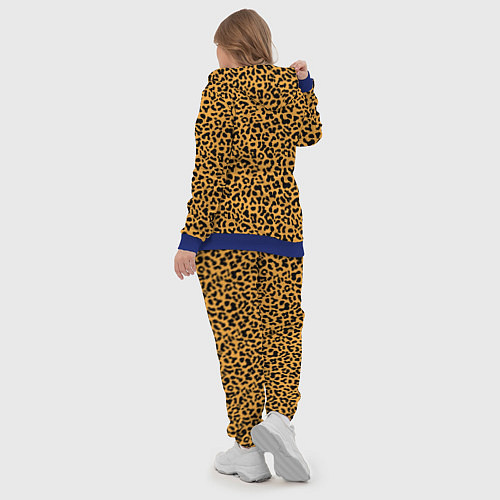 Женский костюм Леопард Leopard / 3D-Синий – фото 5