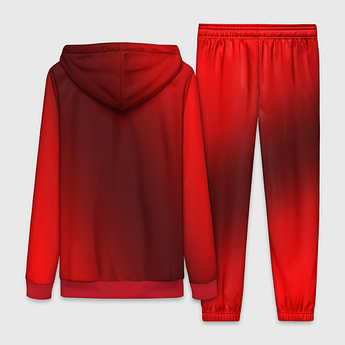 Женский костюм HAMMALI градиент / 3D-Красный – фото 2