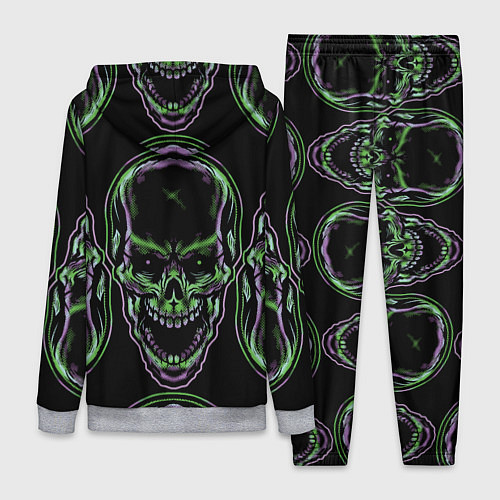 Женский костюм Skulls vanguard pattern 2077 / 3D-Меланж – фото 2