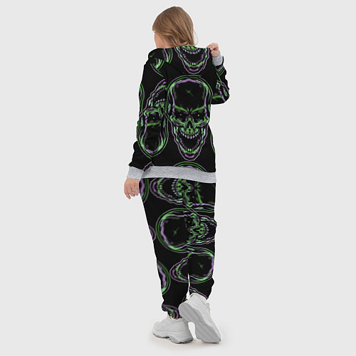 Женский костюм Skulls vanguard pattern 2077 / 3D-Меланж – фото 5