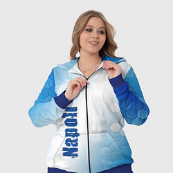 Женский 3D-костюм SSC NAPOLI Napoli Соты, цвет: 3D-синий — фото 2