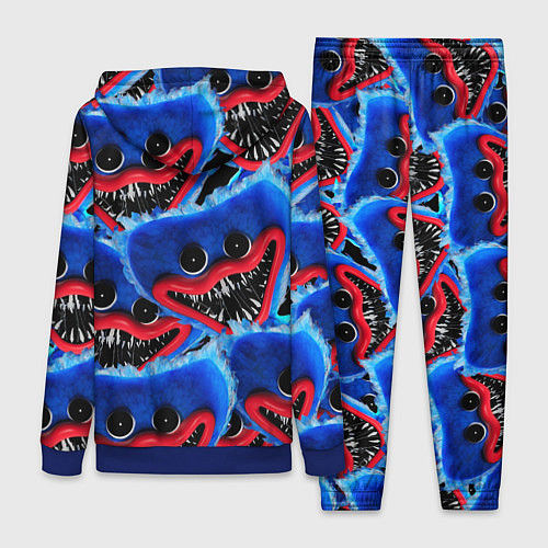 Женский костюм УЖАСНОЕ ЛИЦО ХАГГИ ВАГГИ / 3D-Синий – фото 2