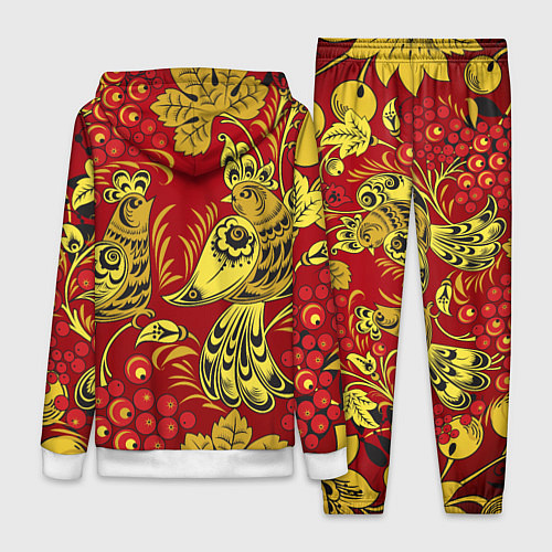 Женский костюм Хохлома / 3D-Белый – фото 2