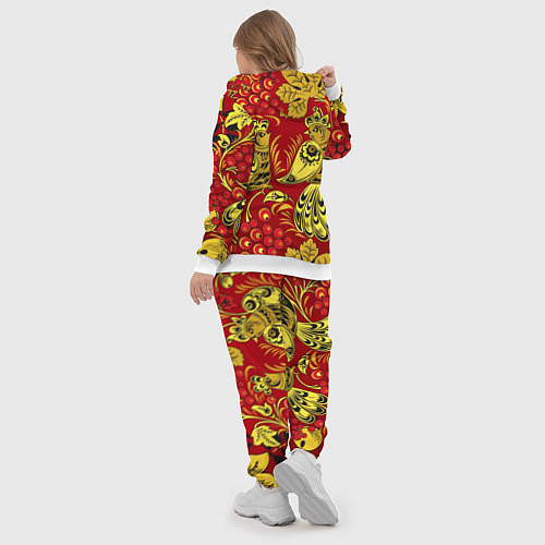 Женский костюм Хохлома / 3D-Белый – фото 5