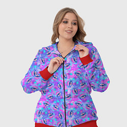 Женский 3D-костюм Магические Грибы, цвет: 3D-красный — фото 2