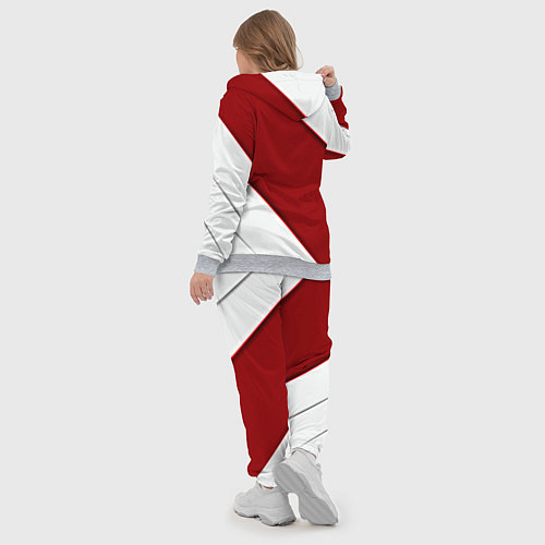 Женский костюм Honda - Red sport / 3D-Меланж – фото 5