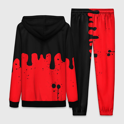Женский костюм Chicago Bulls Чикаго Буллз Логотип / 3D-Черный – фото 2
