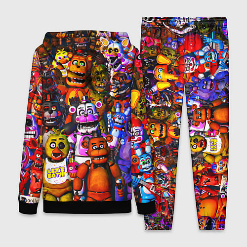 Женский костюм Fnaf UCN / 3D-Черный – фото 2