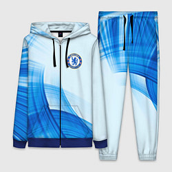 Женский 3D-костюм Chelsea FC челси фк, цвет: 3D-синий