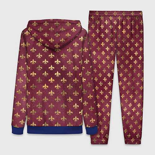 Женский костюм Классические узоры classic / 3D-Синий – фото 2