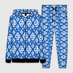 Женский 3D-костюм Blue Pattern Dope Camo Dope Street Market, цвет: 3D-черный
