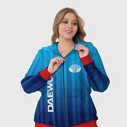 Женский 3D-костюм DAEWOO спорт, цвет: 3D-красный — фото 2