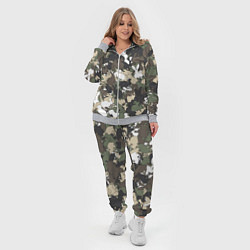 Женский 3D-костюм Камуфляж с кроликами, цвет: 3D-меланж — фото 2