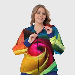 Женский 3D-костюм Роза fashion 2022, цвет: 3D-синий — фото 2