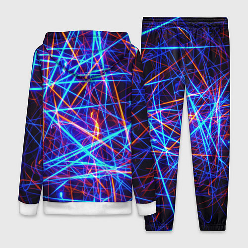 Женский костюм Neon pattern Fashion 2055 / 3D-Белый – фото 2