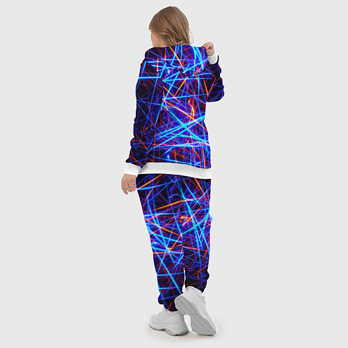 Женский костюм Neon pattern Fashion 2055 / 3D-Белый – фото 5