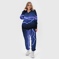 Женский 3D-костюм Lightning Fashion 2025 Neon, цвет: 3D-черный — фото 2