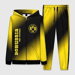 Женский 3D-костюм BORUSSIA Borussia Pro Football, цвет: 3D-черный