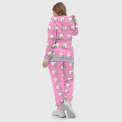 Женский костюм Котяшки обнимашки / 3D-Меланж – фото 5