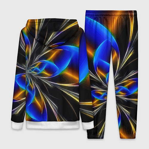 Женский костюм Neon vanguard pattern Fashion 2023 / 3D-Белый – фото 2