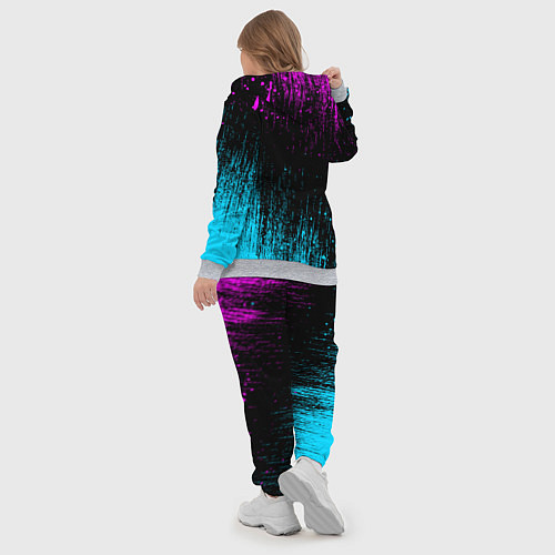 Женский костюм The prodigy neon / 3D-Меланж – фото 5