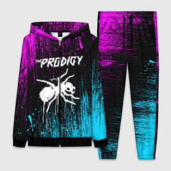 Женский 3D-костюм The prodigy neon, цвет: 3D-черный