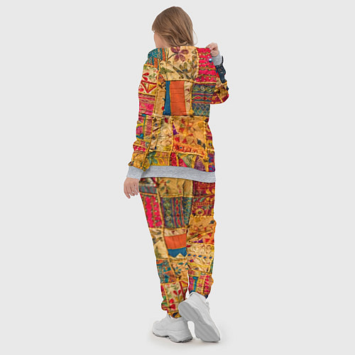 Женский костюм Пэчворк Лоскутное одеяло Patchwork Quilt / 3D-Меланж – фото 5