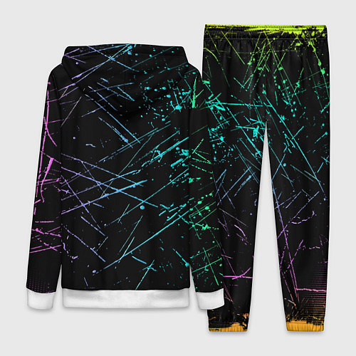 Женский костюм ROBLOX неоновый логотип / 3D-Белый – фото 2