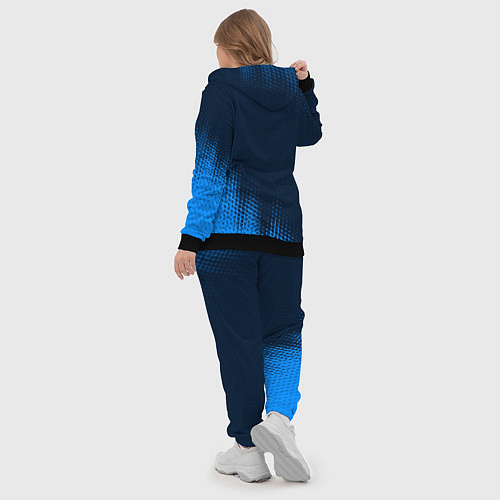 Женский костюм SUBARU STI Абстракция / 3D-Черный – фото 5