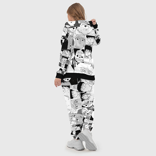 Женский костюм Моб психо 100 паттерн / 3D-Черный – фото 5