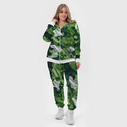 Женский 3D-костюм Camouflage Pattern Камуфляж Паттерн, цвет: 3D-белый — фото 2