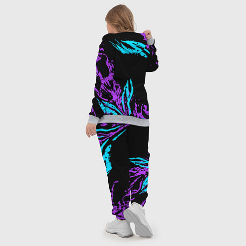 Женский костюм Berserk bleck mask neon / 3D-Меланж – фото 5