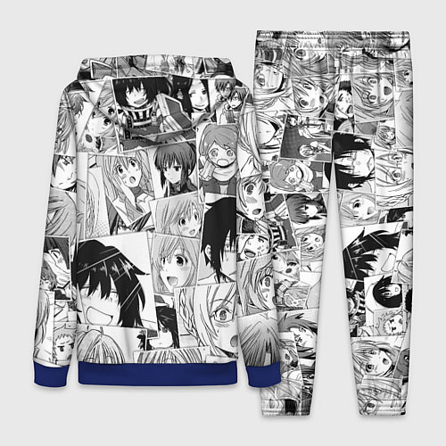 Женский костюм Log Horizon pattern / 3D-Синий – фото 2