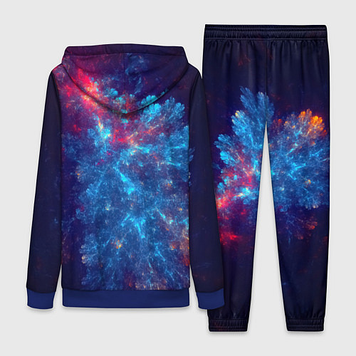 Женский костюм Космический Коралловый Риф / 3D-Синий – фото 2