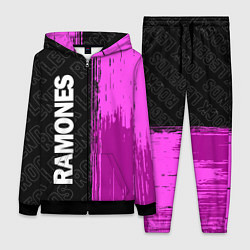 Женский 3D-костюм Ramones Rock Legends, цвет: 3D-черный