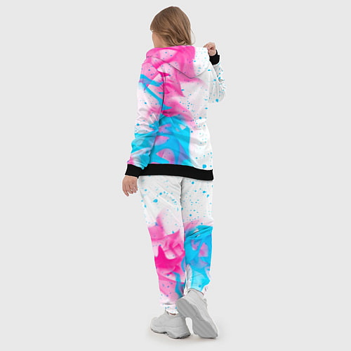 Женский костюм Sally Face Neon Gradient / 3D-Черный – фото 5