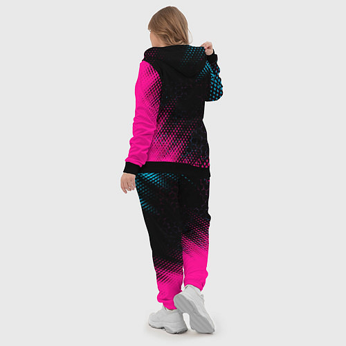 Женский костюм Citroen - Neon Gradient / 3D-Черный – фото 5