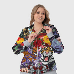 Женский 3D-костюм Рисунок в стиле tatoo, цвет: 3D-меланж — фото 2